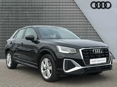 Used Audi Q2 S-Line 108 HP (79 kW) 2022 Black SUV