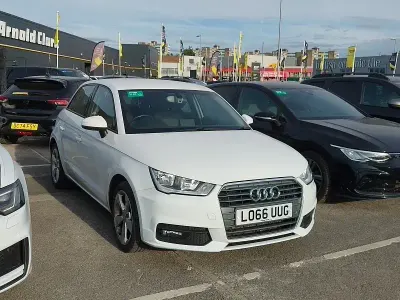 Used Audi A1 Sport 125 HP (91 kW) 2016 White Hatchback