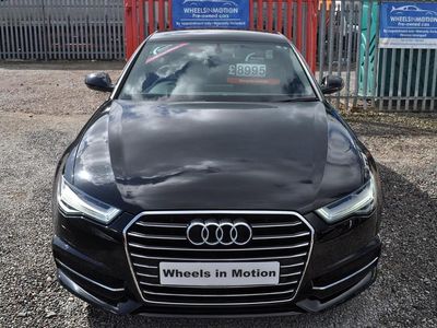 Used Audi A6 S-Line 190 HP (139 kW) 2015 Black Sedan