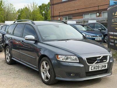 Usado Volvo V50 R-Design 2009 Gris Familiar