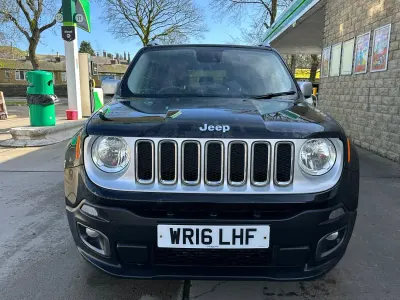 Begagnad Jeep Renegade Limited 120 HK (88 kW) 2016 Svart SUV