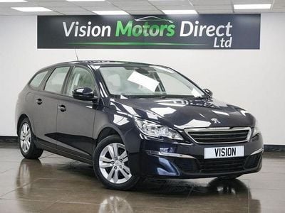Used Peugeot 308 SW Active 130 HP (95 kW) 2014 Blue Estate