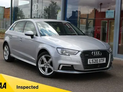 Used Audi A3 Sportback 2020 Silver Hatchback