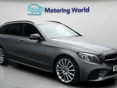 Used Mercedes C200 AMG line 184 HP (135 kW) 2020 Grey Estate