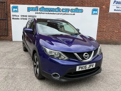 Used Nissan Qashqai N-TEC 130 HP (95 kW) 2015 Blue SUV