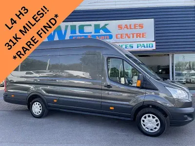 Used Ford Transit 170 HP (125 kW) 2018 Grey Van