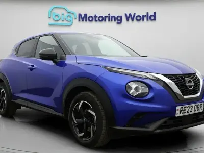 Used Nissan Juke N-Connecta 114 HP (83 kW) 2023 Blue SUV