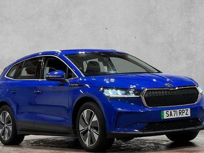 Used Skoda Enyaq iV ecoSuite 150 kW (204 HP) 2021 Blue SUV