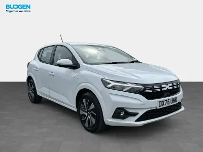 Used Dacia Sandero Expression 91 HP (66 kW) 2025 White Hatchback