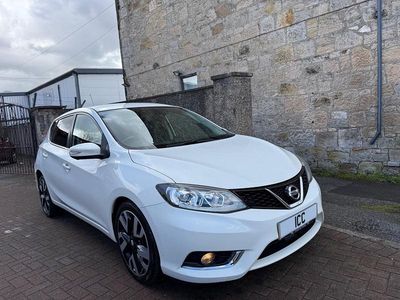 Used Nissan Pulsar Tekna 2016 White Hatchback