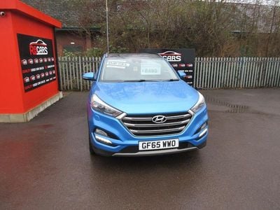 Used Hyundai Tucson Premium SE 136 HP (100 kW) 2015 Blue SUV