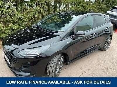 Used Ford Fiesta ST-Line 100 HP (73 kW) 2023 Black Hatchback