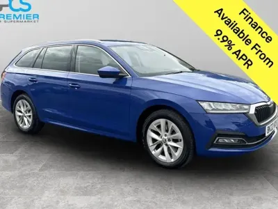 Used Skoda Octavia SE L 201 HP (147 kW) 2022 Blue Estate