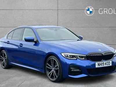 Used BMW 320 M Sport 187 HP (137 kW) 2019 Blue Sedan