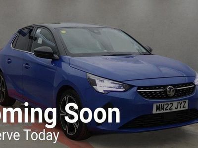 Used Vauxhall Corsa Edition 102 HP (75 kW) 2022 Blue Hatchback
