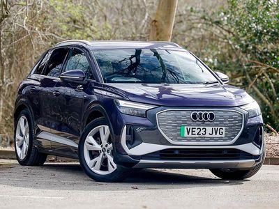 Used Audi Q4 e-tron S-Line 150 kW (204 HP) 2023 Purple SUV