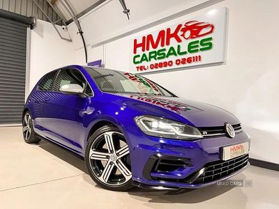 Blue Used 2018 VW Golf VII R Hatchback | £16,995 (Fair price)