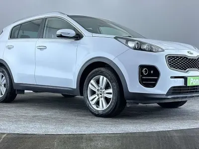Used Kia Sportage 177 HP (130 kW) 2018 White SUV
