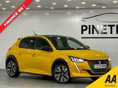 Used Peugeot e-208 GTi 100 kW (136 HP) 2023 Yellow Hatchback