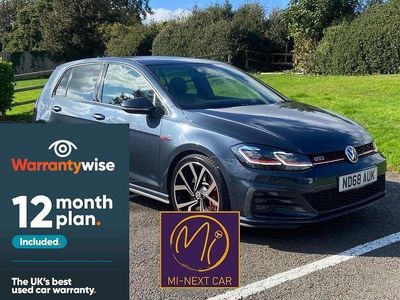 Used VW Golf VII GTI 2018 Blue Hatchback
