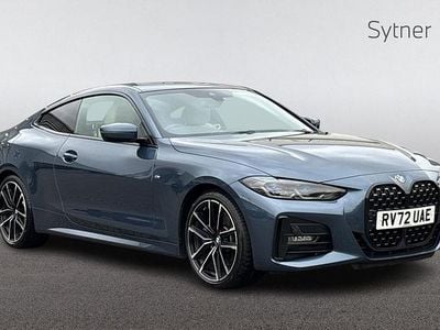 Blue Used 2022 BMW 420 M Sport Coupe | £32,500 (Expensive)
