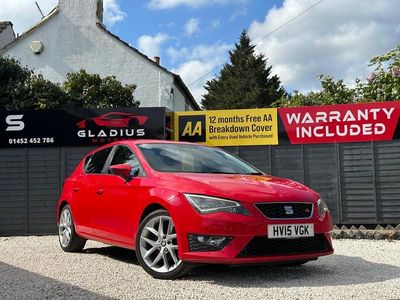 Begagnad Seat Leon FR 150 HK (110 kW) 2015 Röd Halvkombi