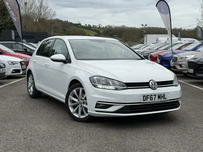 Used VW Golf VII GT 150 HP (110 kW) 2017 White Hatchback
