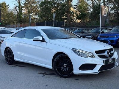 Used Mercedes E220 AMG line 177 HP (130 kW) 2016 White Coupe