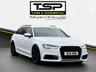 Used Audi A6 Black Edition 190 HP (139 kW) 2016 White Estate