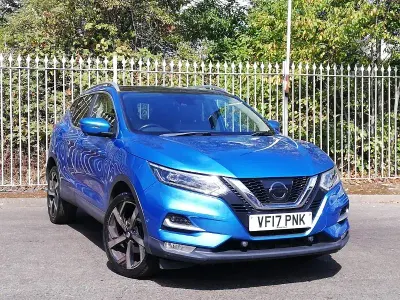 Used Nissan Qashqai Tekna 110 HP (80 kW) 2017 Blue SUV