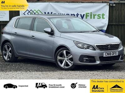 Used Peugeot 308 Allure 2018 Grey Hatchback