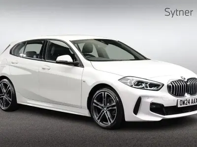 Used BMW 118 M Sport 134 HP (98 kW) 2024 White Hatchback