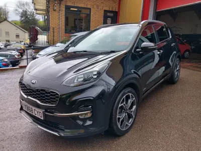 Used Kia Sportage GT-Line 174 HP (127 kW) 2018 Black SUV
