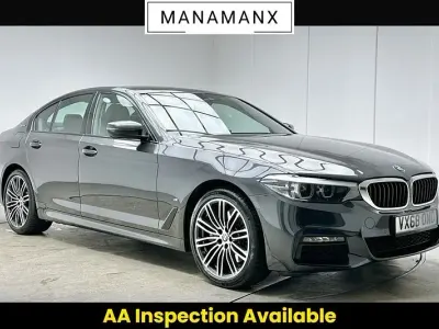 Begagnad BMW 530e M Sport 2018 Grå Sedan