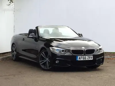 Used BMW 420 Cabriolet M Sport 190 HP (139 kW) 2016 Black Cabriolet