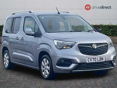Used Vauxhall Combo S 100 HP (73 kW) 2020 Grey MPV