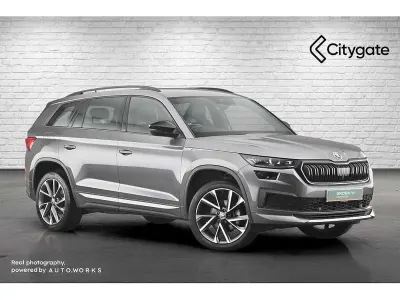 Used Skoda Kodiaq SportLine 110 HP (80 kW) 2024 Graphite grey metallic SUV