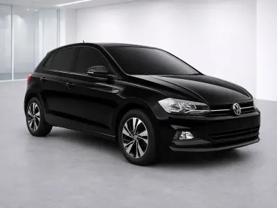 Used VW Polo Match 95 HP (69 kW) 2020 Black Hatchback
