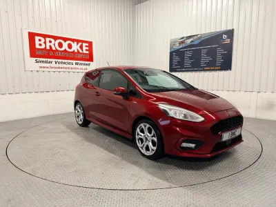 Used Ford Fiesta ST-Line 125 HP (91 kW) 2019 Red Hatchback