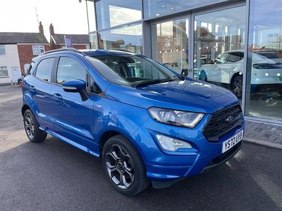 Blue Used 2022 Ford Ecosport ST-Line SUV | £12,995 (Fair price)