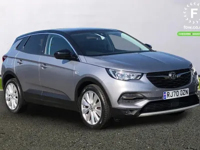 Used Vauxhall Grandland X Elite 131 HP (96 kW) 2020 Grey SUV
