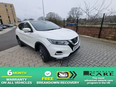 Used Nissan Qashqai Tekna 140 HP (102 kW) 2019 White SUV