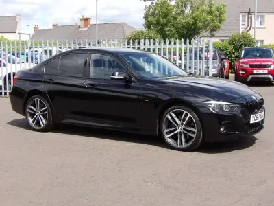Used BMW 320 M Sport 2017 Black Sedan