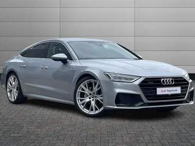 Used Audi A7 S-Line 204 HP (150 kW) 2023 Silver Sedan