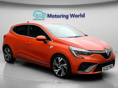Used Renault Clio V RS Line 90 HP (66 kW) 2022 Orange Hatchback