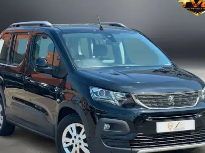 Used Peugeot Rifter Allure 110 HP (80 kW) 2019 Black MPV