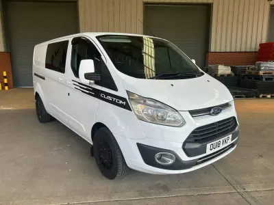 Używany Ford Transit Custom Limited 130 KM (95 kW) 2018 Biały Van