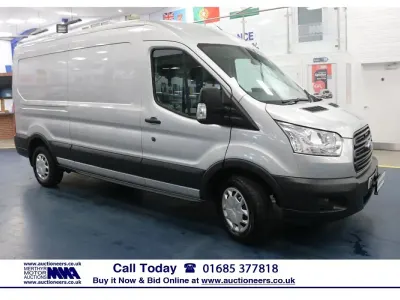 Used Ford Transit 130 HP (95 kW) 2019 Silver Van