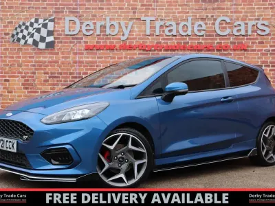 Used Ford Fiesta ST 200 HP (147 kW) 2021 Blue Hatchback