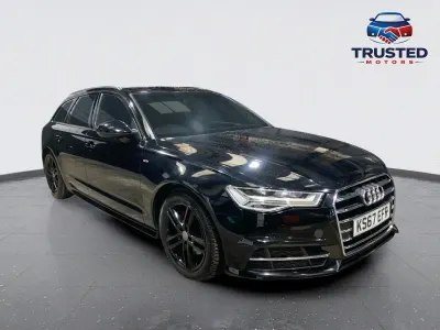 Used Audi A6 S-Line 190 HP (139 kW) 2018 Black Estate